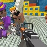 GunGame shooting warfare: blocky gangster