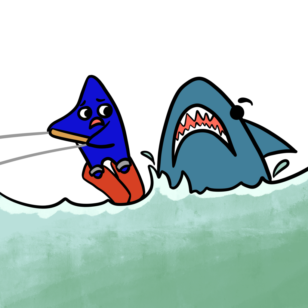 Cartoon-Shark-Adventure