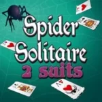 Classic Spider Solitaire 2 suits