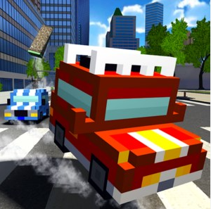 Blocky Cars in Real World - Free Online Game 🕹️