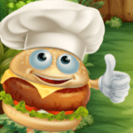 Cooking burger Maker Chef