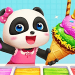 Little Panda Ice Cream Game