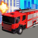 Fire Truck Rescue Driving