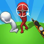 Stickman Sniper Western Gun