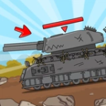 Tanks 2D Battle with Ratte